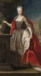 Retrato de Anna Cristina di Sulzbach